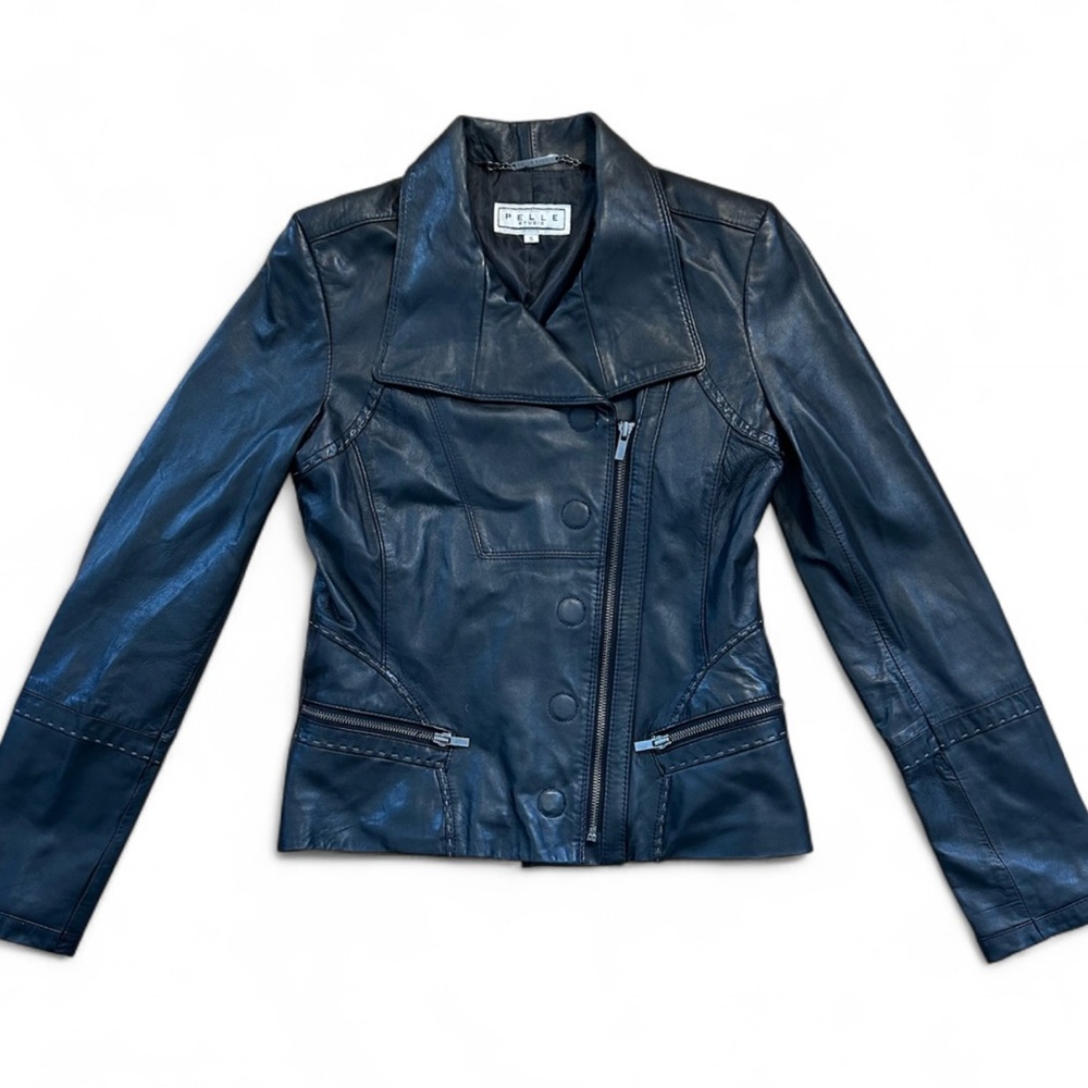Pelle Studio Black Leather Jacket